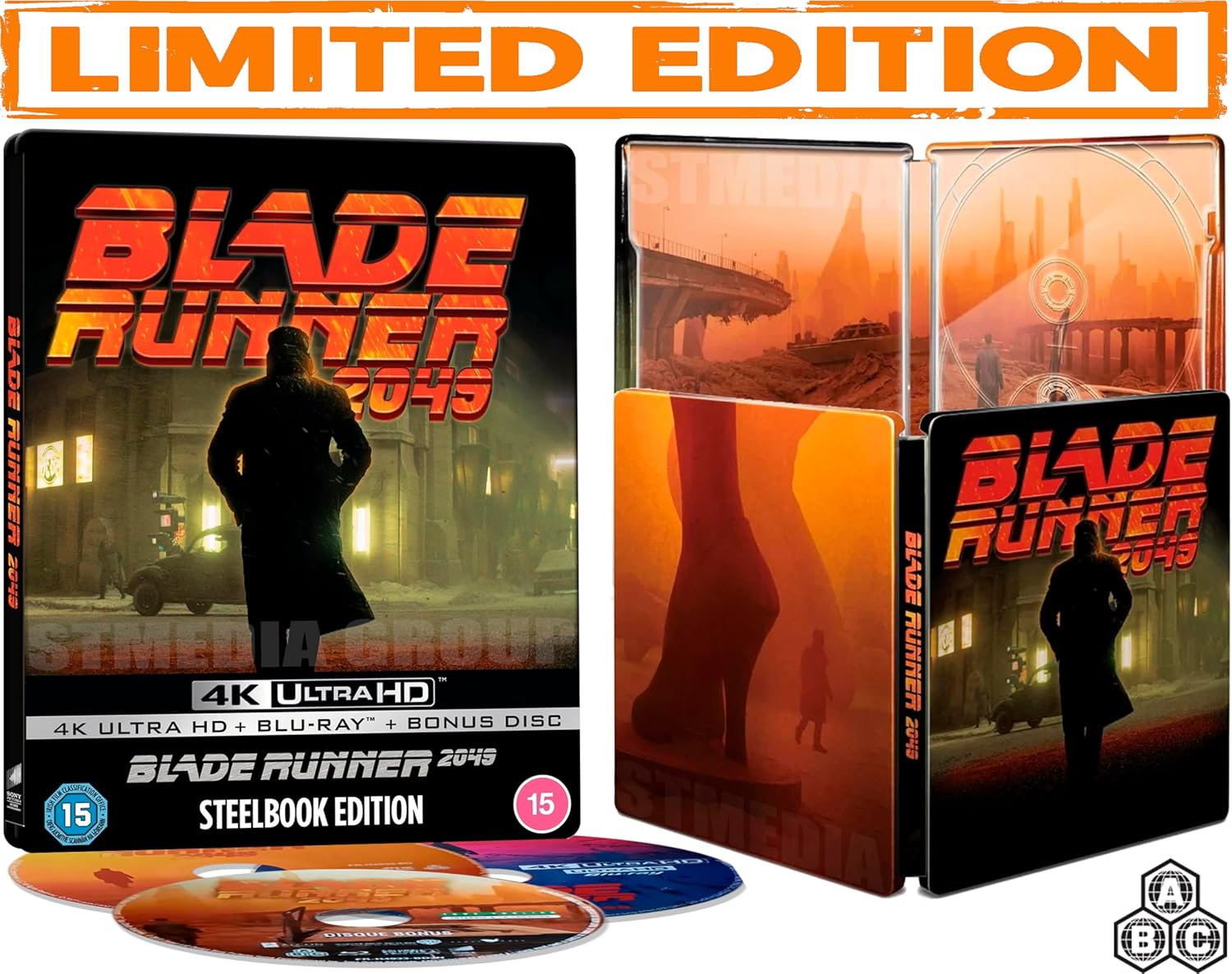 Blade Runner 2049 (SteelBook / Limited Edition) [4K UHD + Blu-ray] [Region Free]