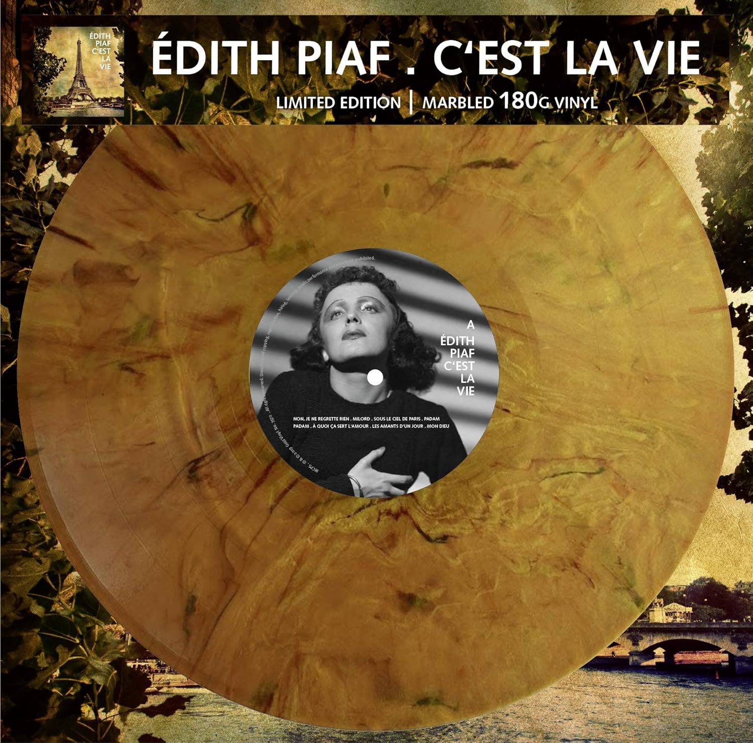 Edith Piaf - C’est La Vie - Limited Edition Colored Vinyl