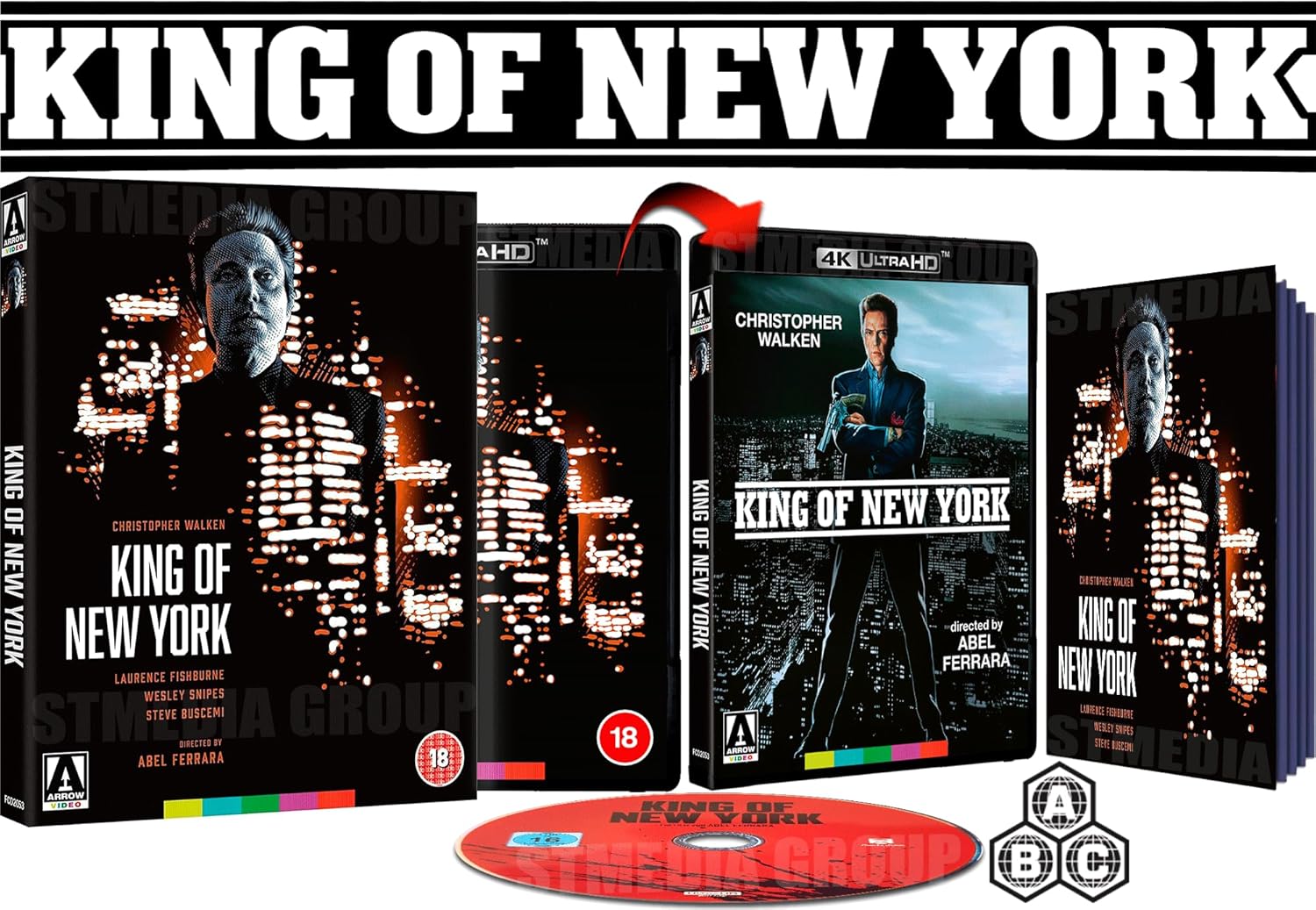 King of New York 4K Ultra HD Blu-ray [Region Free] Christopher Walken Movie
