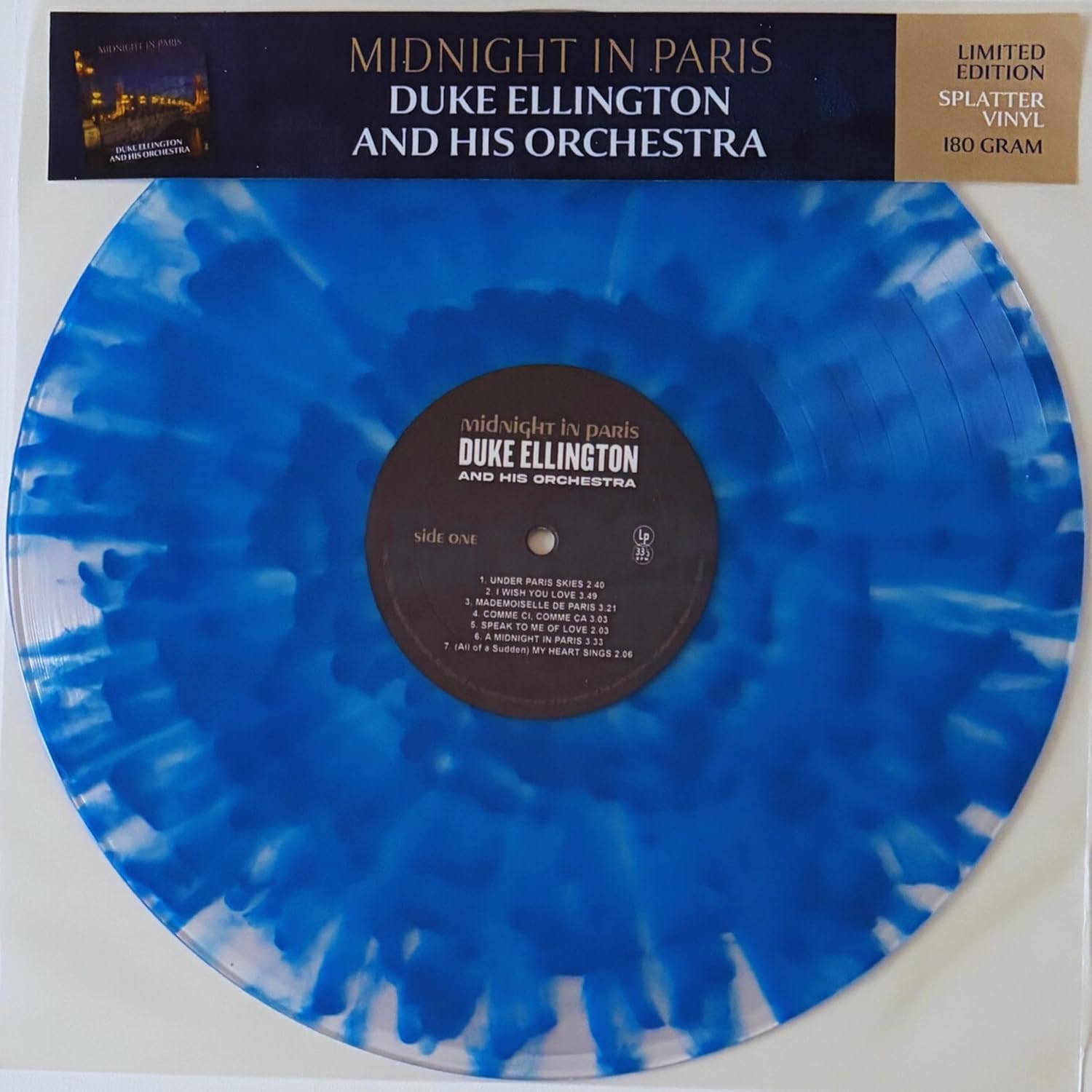 Duke Ellington and His Orchestra - Midnight in Paris - Limited Splatter Vinyl Edition