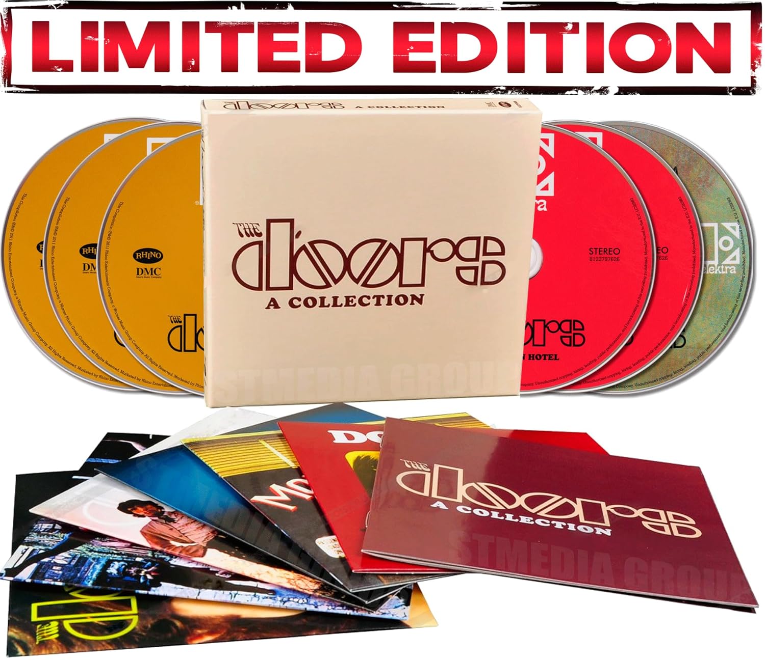 LP ドアーズ THE DOORS ブート盤 6枚セット The Doors – A Collection 6 CD Boxset - Compilation Album - NEW