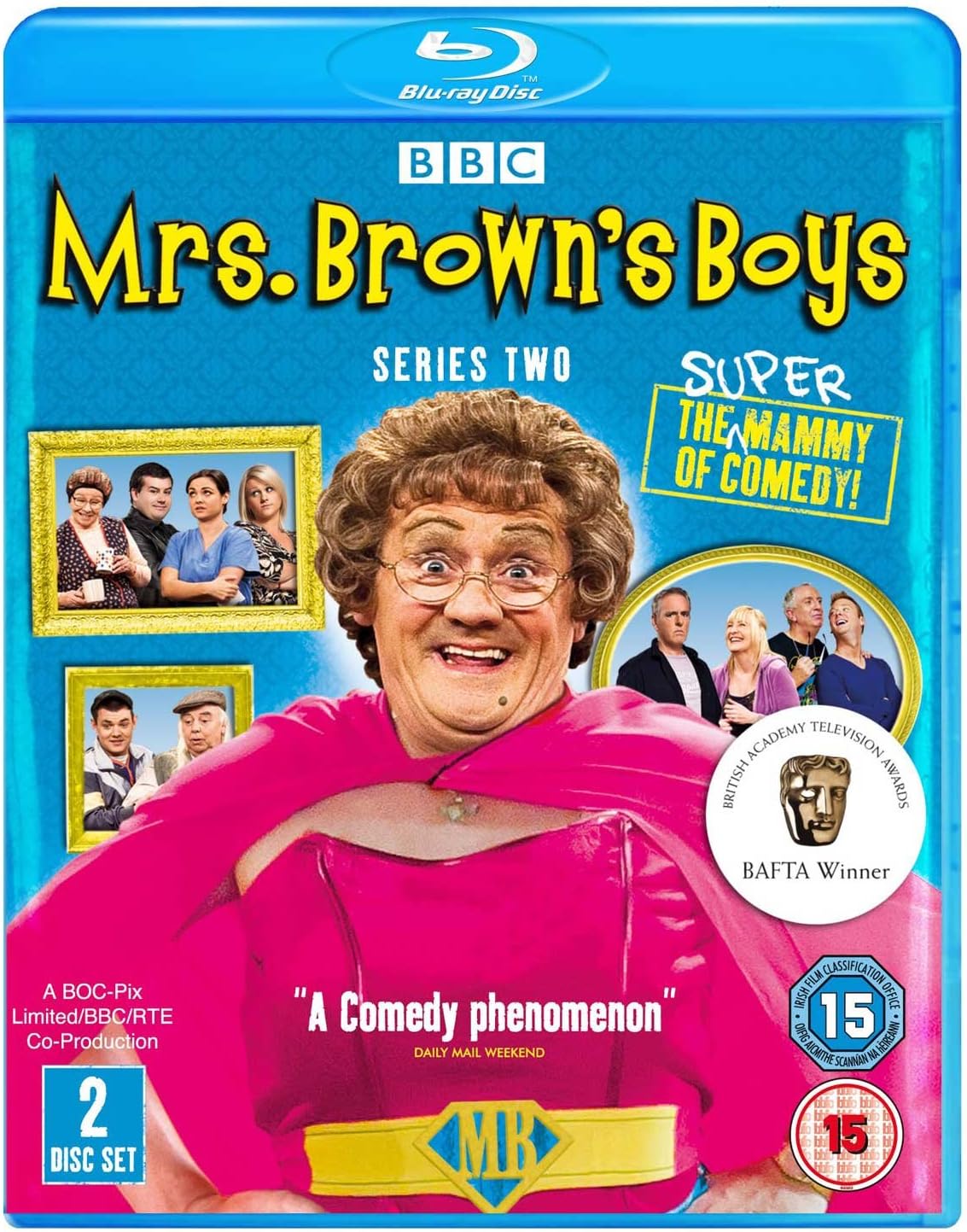 Mrs. Brown's Boys (Series 2) - 2-Disc Set ( Mrs. Brown's Boys - Series Two ) [ NON-USA FORMAT, Blu-Ray, Reg.B Import - United Kingdom ]