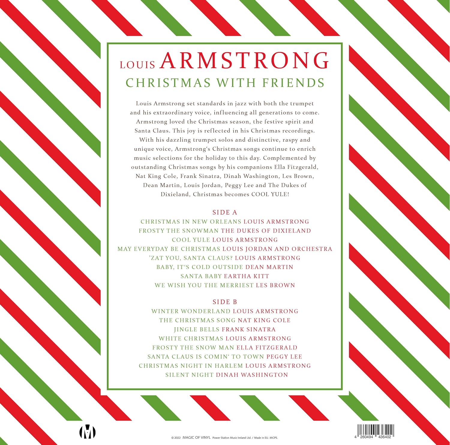 Christmas With Friends - Louis Armstrong Limited Edition Colored Vinyl