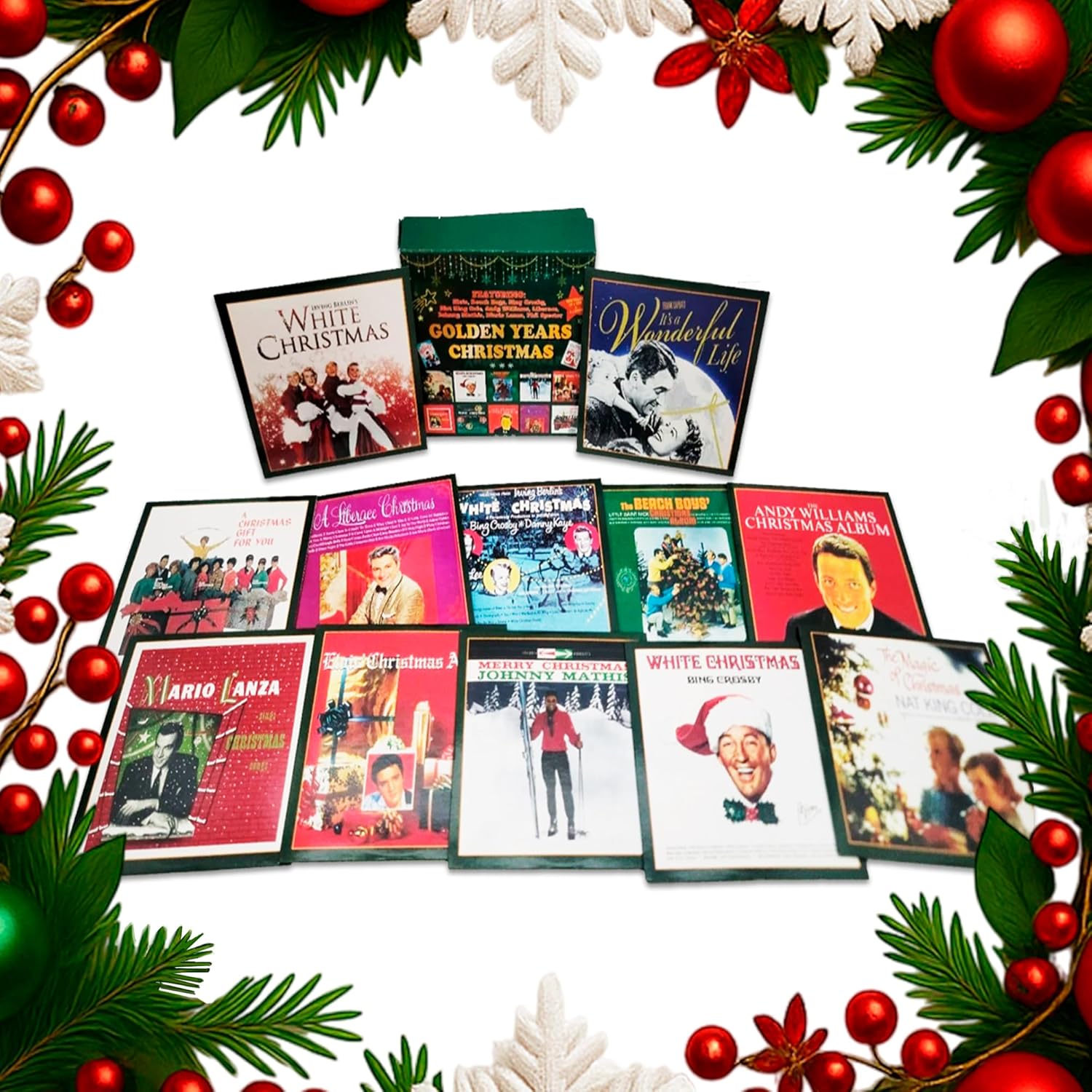 Golden Years Christmas - Vintage Holiday Vinyl Collection