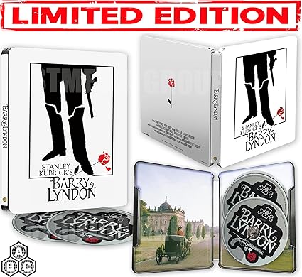 Barry Lyndon Steelbook (4K Ultra HD) Leonard Rossiter Bernard Hepton Gay Hamilton André Morell
