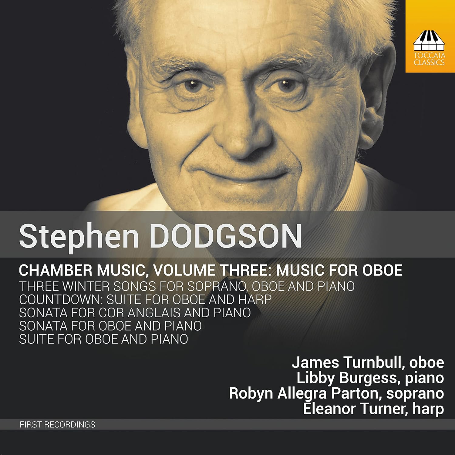 DODGSON - CHAMBER MUSIC, VOLUME 3 MUSIC FOR OBOE