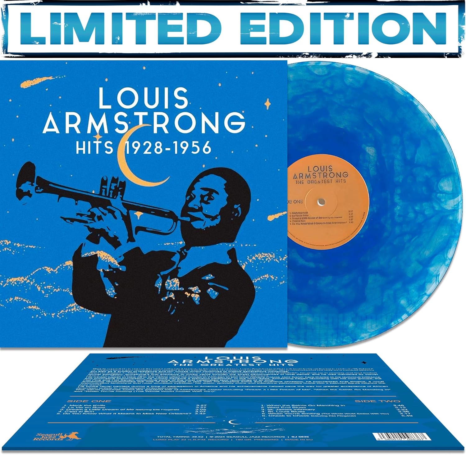 Louis Armstrong – The Greatest Hits [Limited Color Edition – Blue Vinyl] [LP]