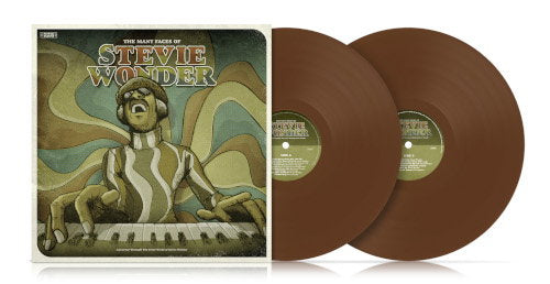 VARIOUS ARTISTS - MANY FACES OF STEVIE WONDER (BROWN VINYL)