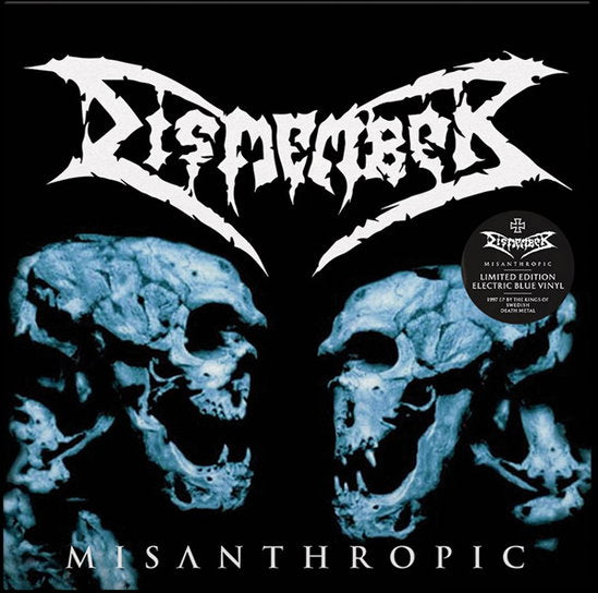 DISMEMBER - MISANTHROPIC (ELECTRIC BLUE VINYL)