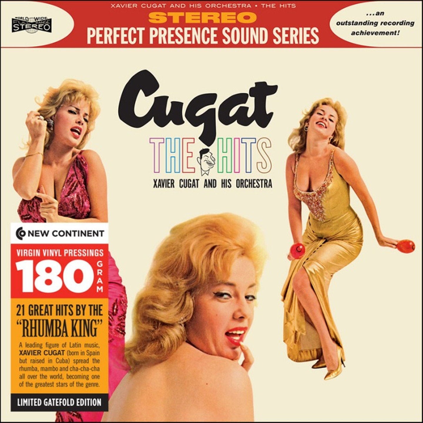 CUGAT,XAVIER & HIS ORCHESTRA - HITS - 21 GREAT HITS BY THE RHUMBA KING