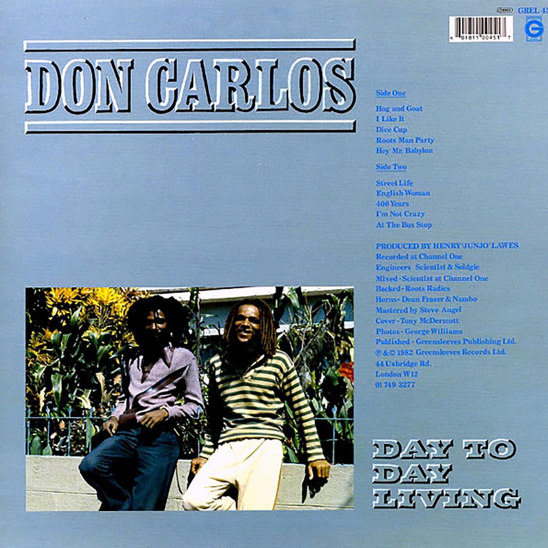 Don Carlos - Day To Day Living