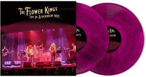 FLOWER KINGS - LIVE IN STOCKHOLM 2025 (TRANSPARENT VIOLET WITH BLACK SMOKE VINYL/2LP)