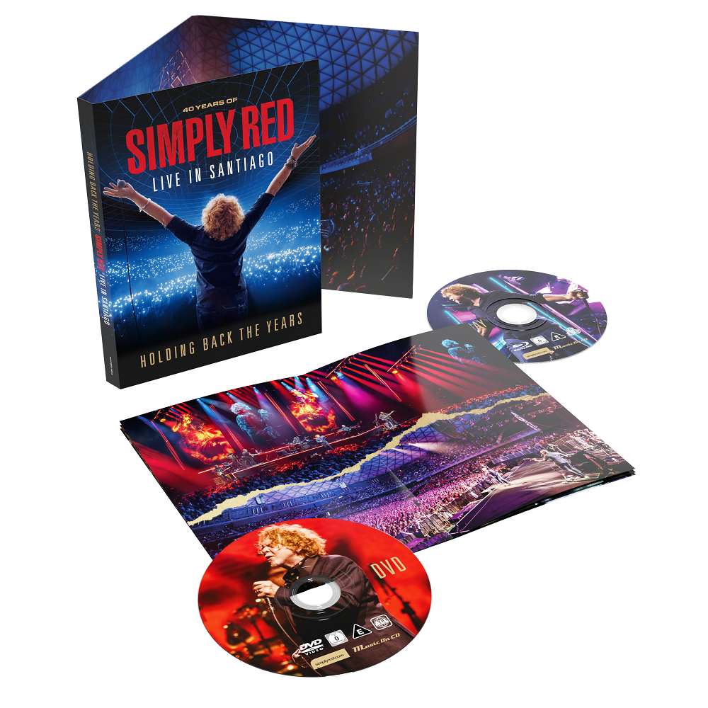 SIMPLY RED - HOLDING BACK THE YEARS: LIVE IN SANTIAGO (BLU-RAY/DVD)