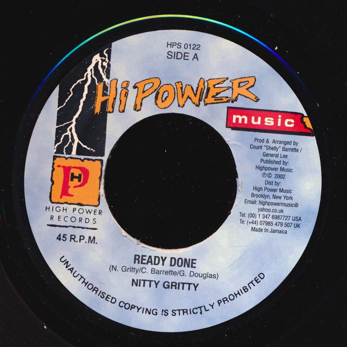 Nitty Gritty - Ready Done  /  Version (rhythm: "Ba Ba Boom")