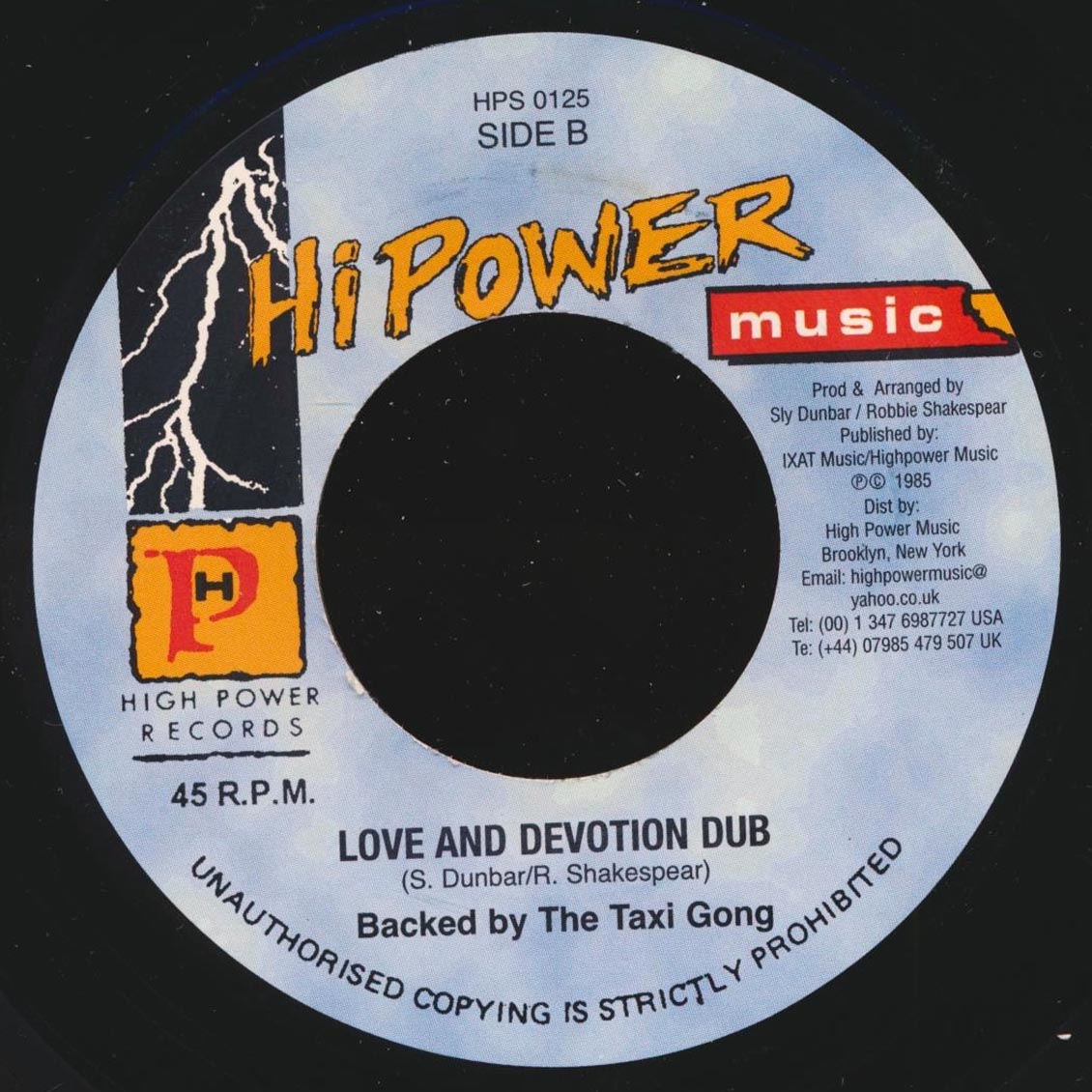 Ranking Dread - Love & Devotion  /  Version (rhythm: "Drunken Master/Love & Devotion")