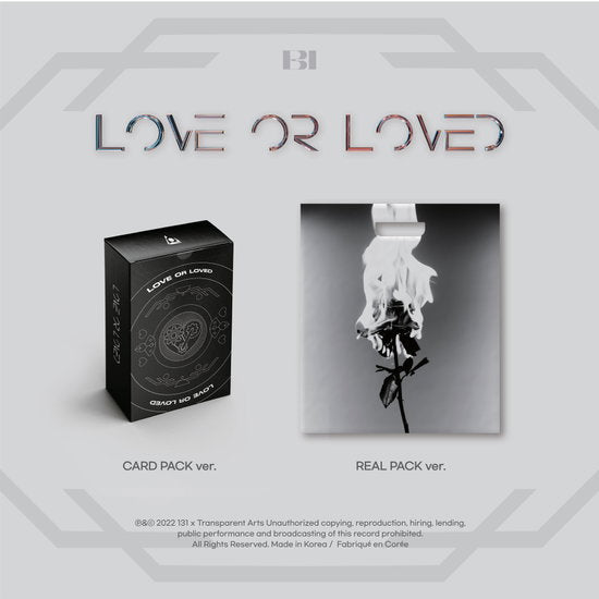 B.I - LOVE OR LOVED PART.2 (PHOTOBOOK VER.)