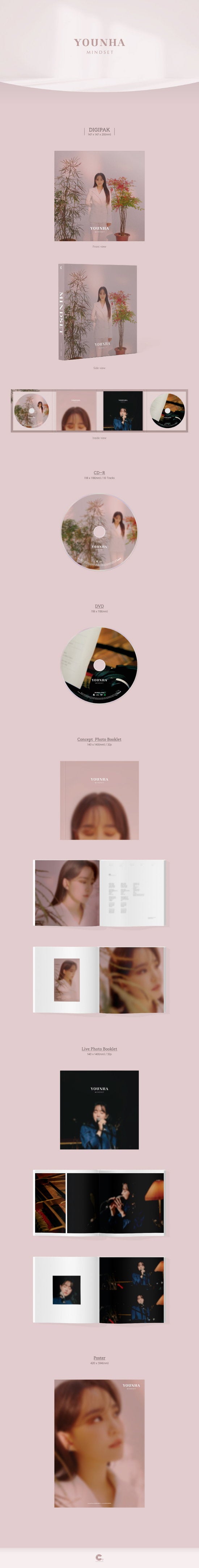 YOUNHA - MINDSET - STUDIO LIVE ALBUM