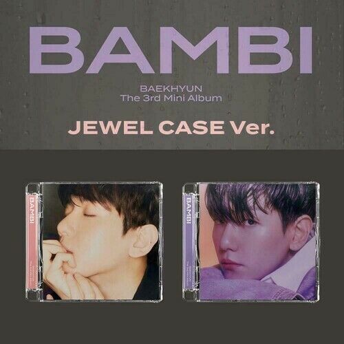 HYUN,BAEK - BAMBI (3RD MINI ALBUM) (JEWEL CASE VER.)