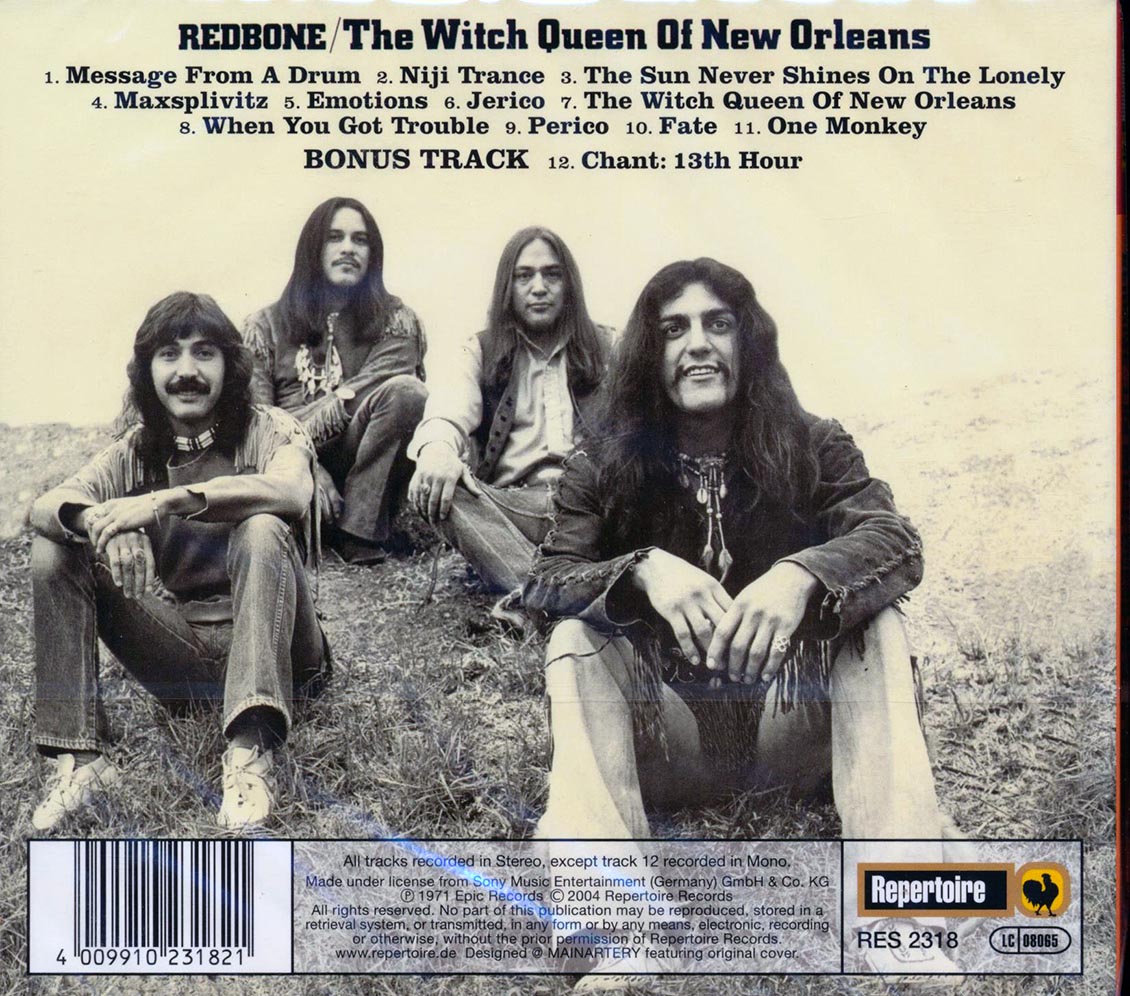 Redbone - The Witch Queen Of New Orleans