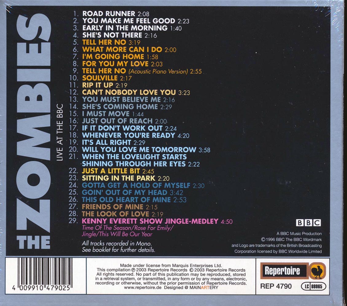 The Zombies - Live At The BBC