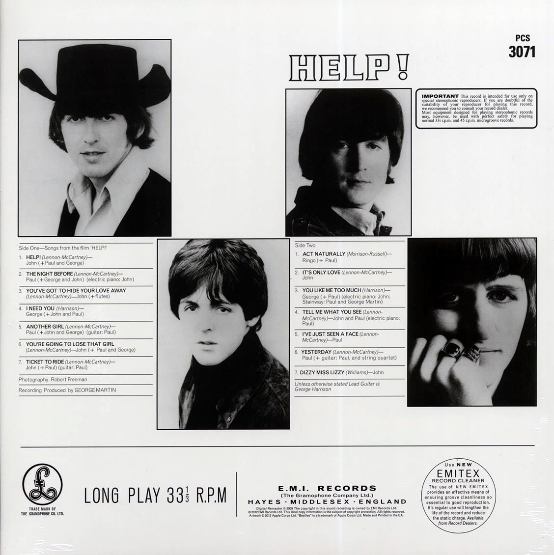 The Beatles - Help! (stereo) (180g)