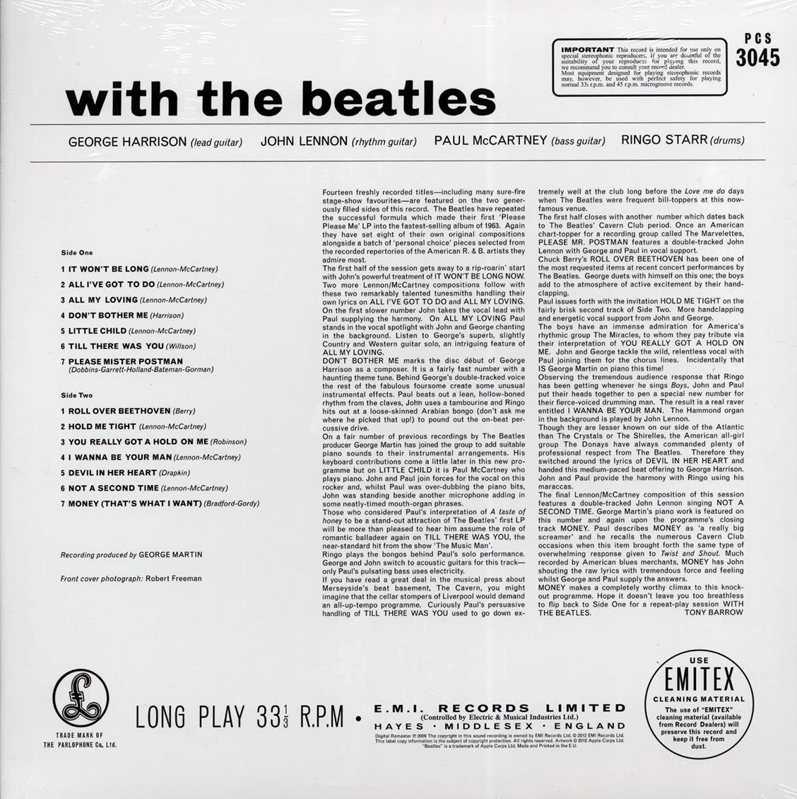 The Beatles - With The Beatles (stereo) (180g)