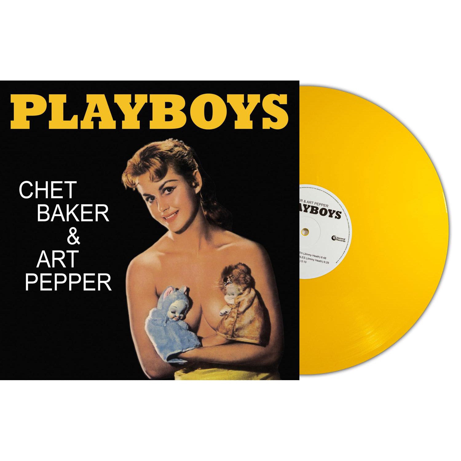 Chet Baker & Art Pepper – Playboys (Yellow Vinyl)