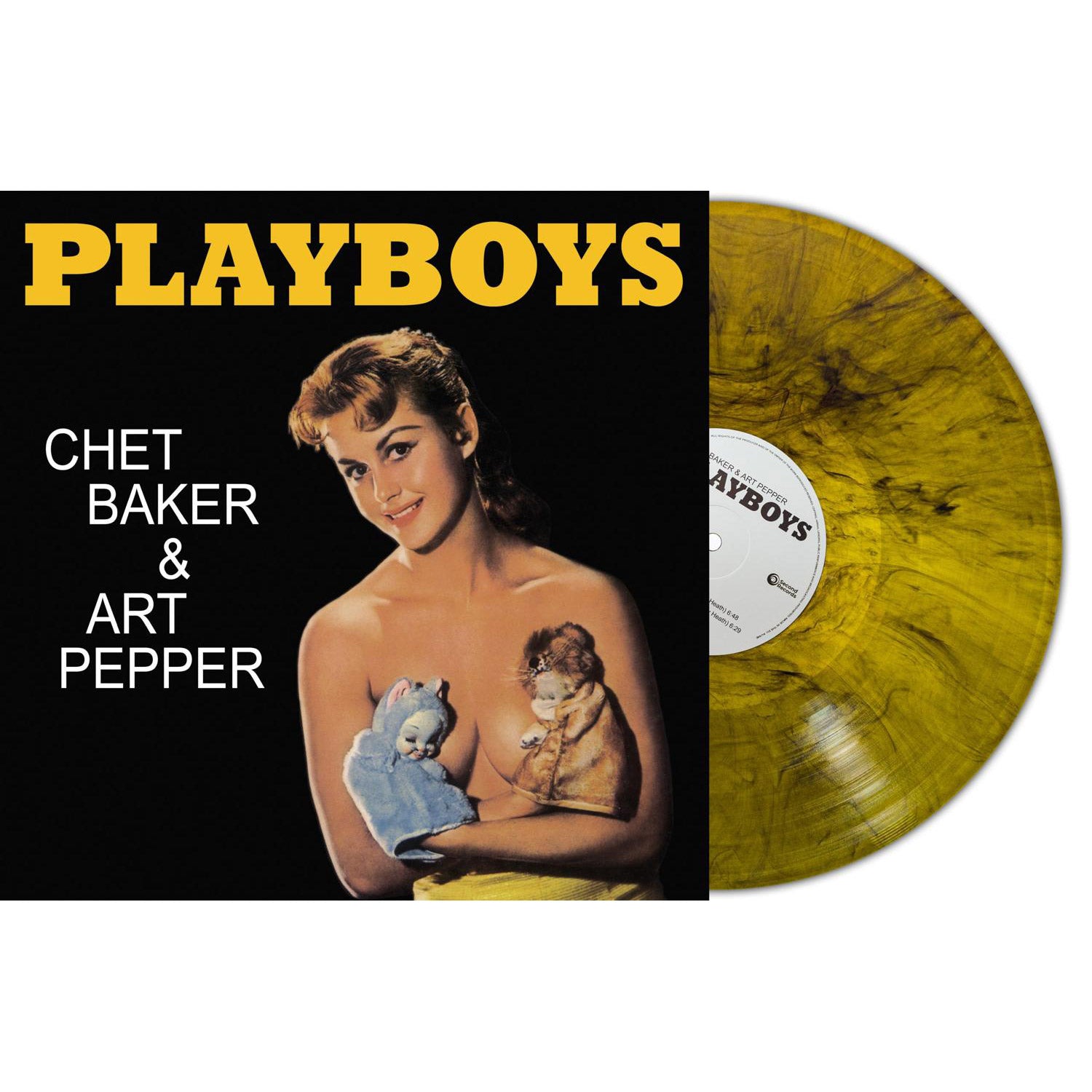 Chet Baker & Art Pepper – Playboys (Yellow Marble Vinyl)
