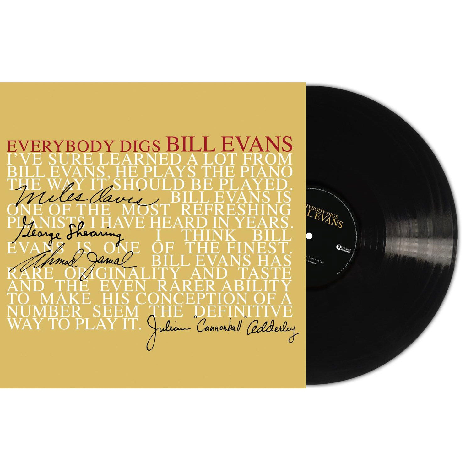 Bill Evans Trio – Everybody Digs Bill Evans (Black Vinyl)