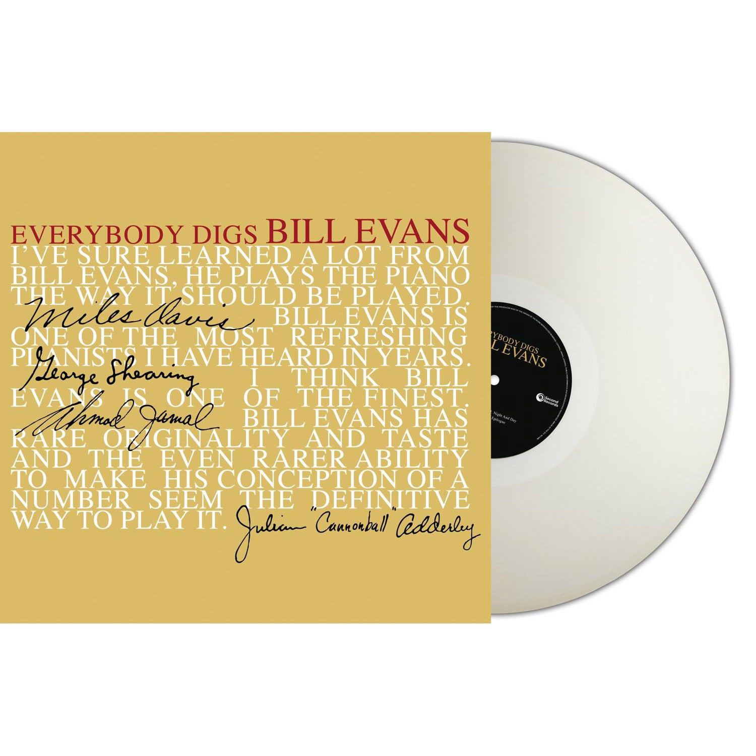 Bill Evans Trio – Everybody Digs Bill Evans (Natural Clear Vinyl)