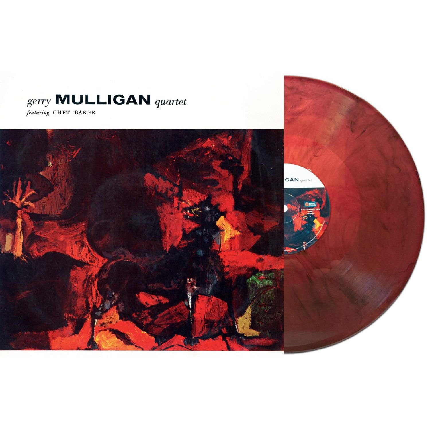 Gerry Mulligan Quartet Featuring Chet Baker (Red Marble Vinyl)