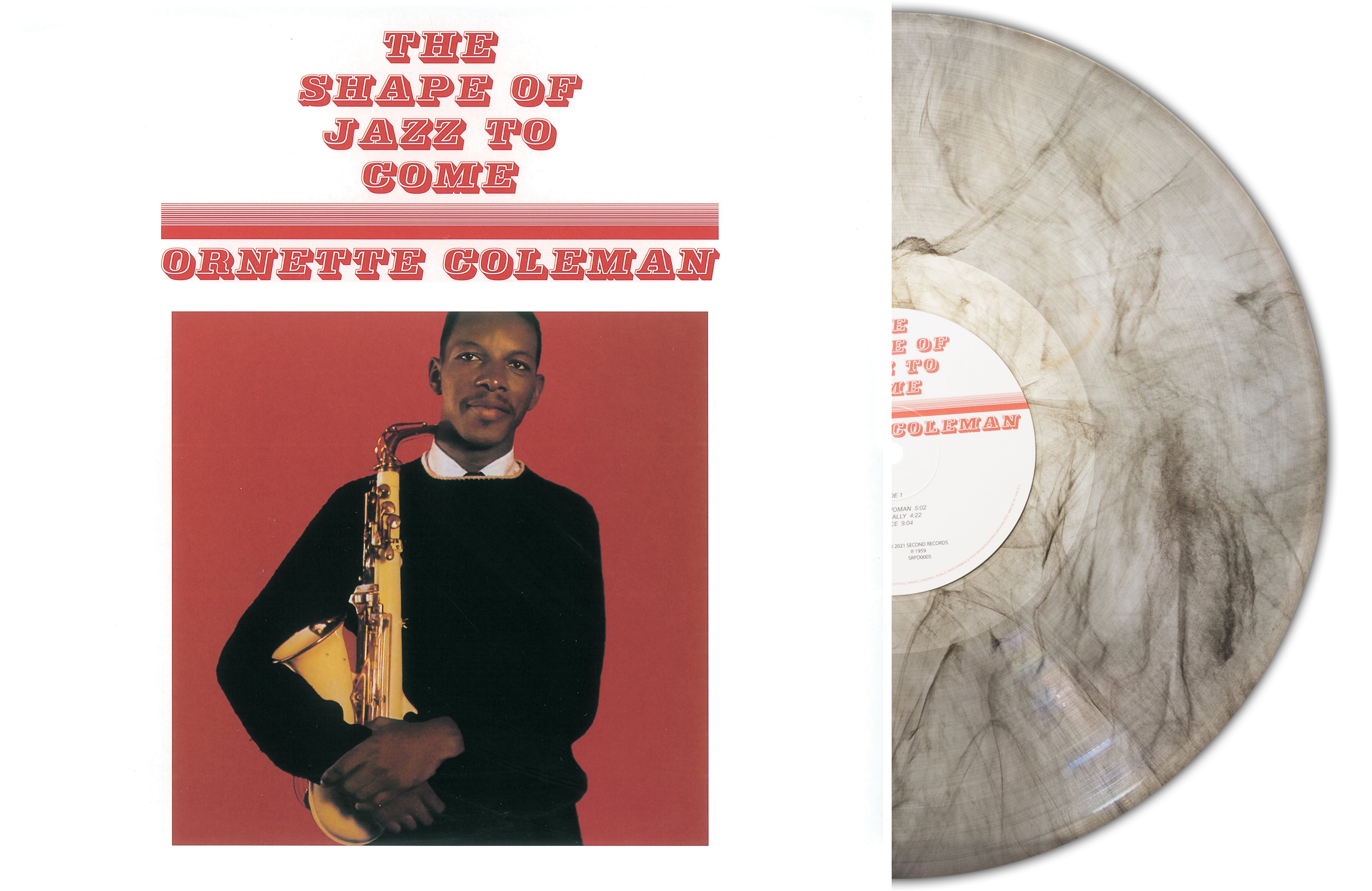 Ornette Coleman – The Shape Of Jazz To Come (Clear/Black Marble Vinyl)