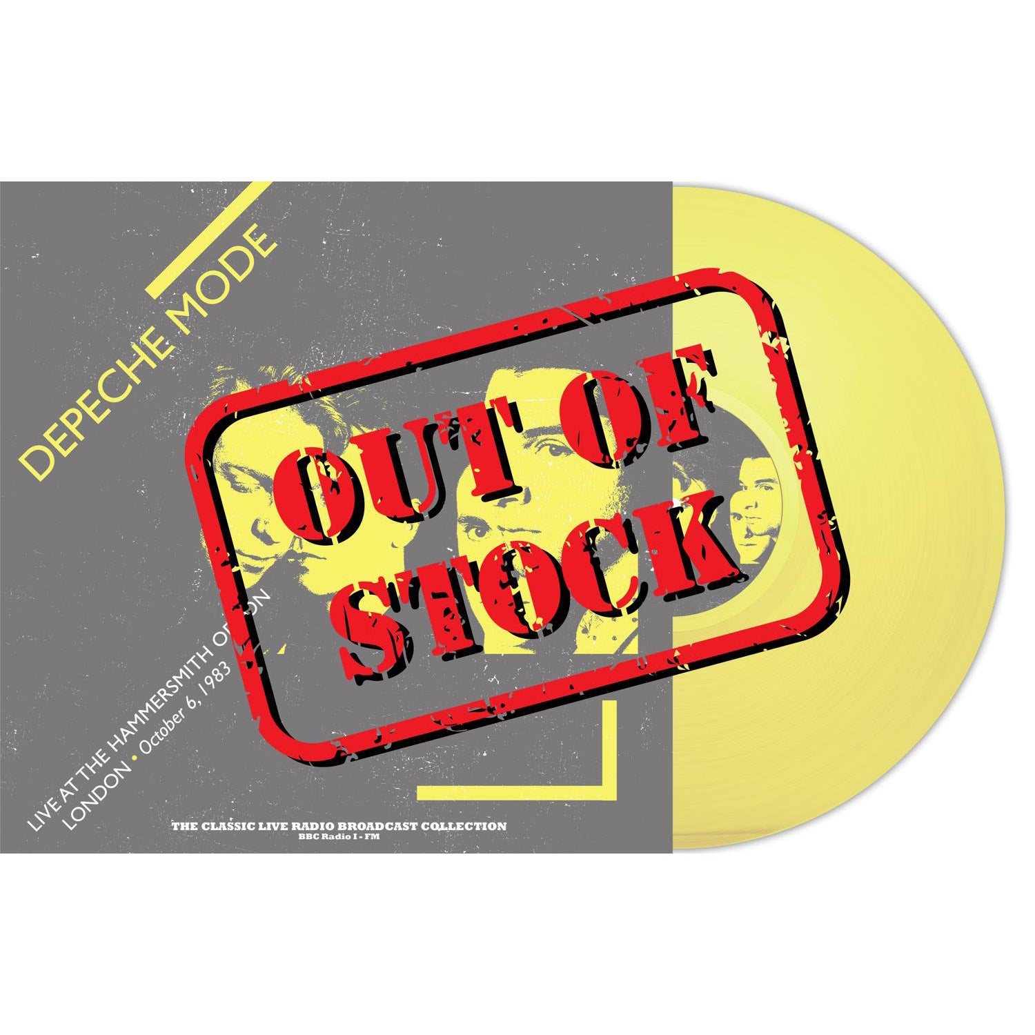 Depeche Mode – Live At Hammersmith Odeon, London 1983 (Yellow Vinyl)