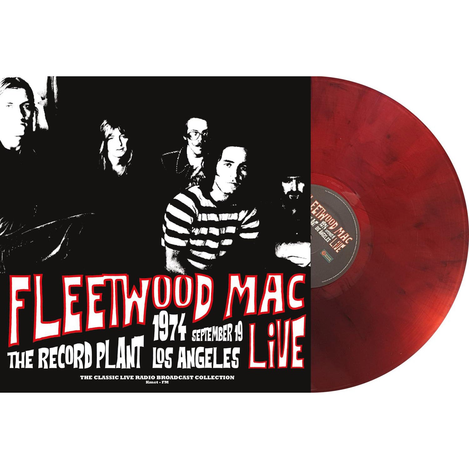 Fleetwood Mac – Live At The Record Plant 1974 (Red Marble Vinyl)