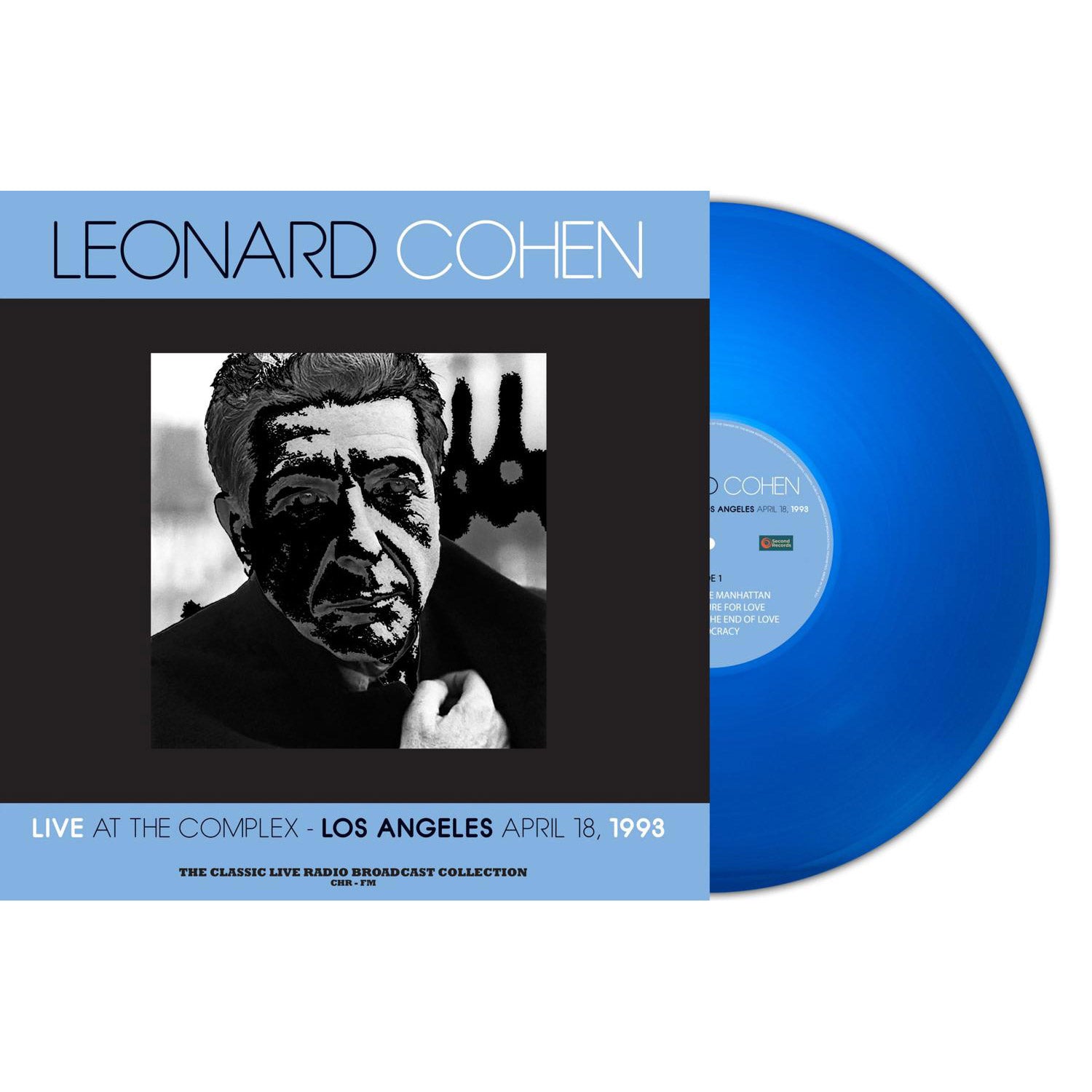 Leonard Cohen – Live At The Complex 1993 (Blue Vinyl)