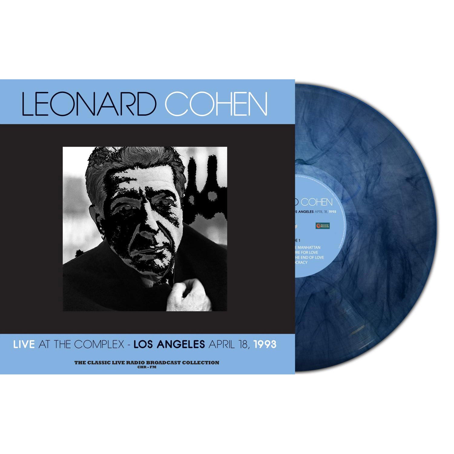 Leonard Cohen – Live At The Complex 1993 (Blue Marble Vinyl)