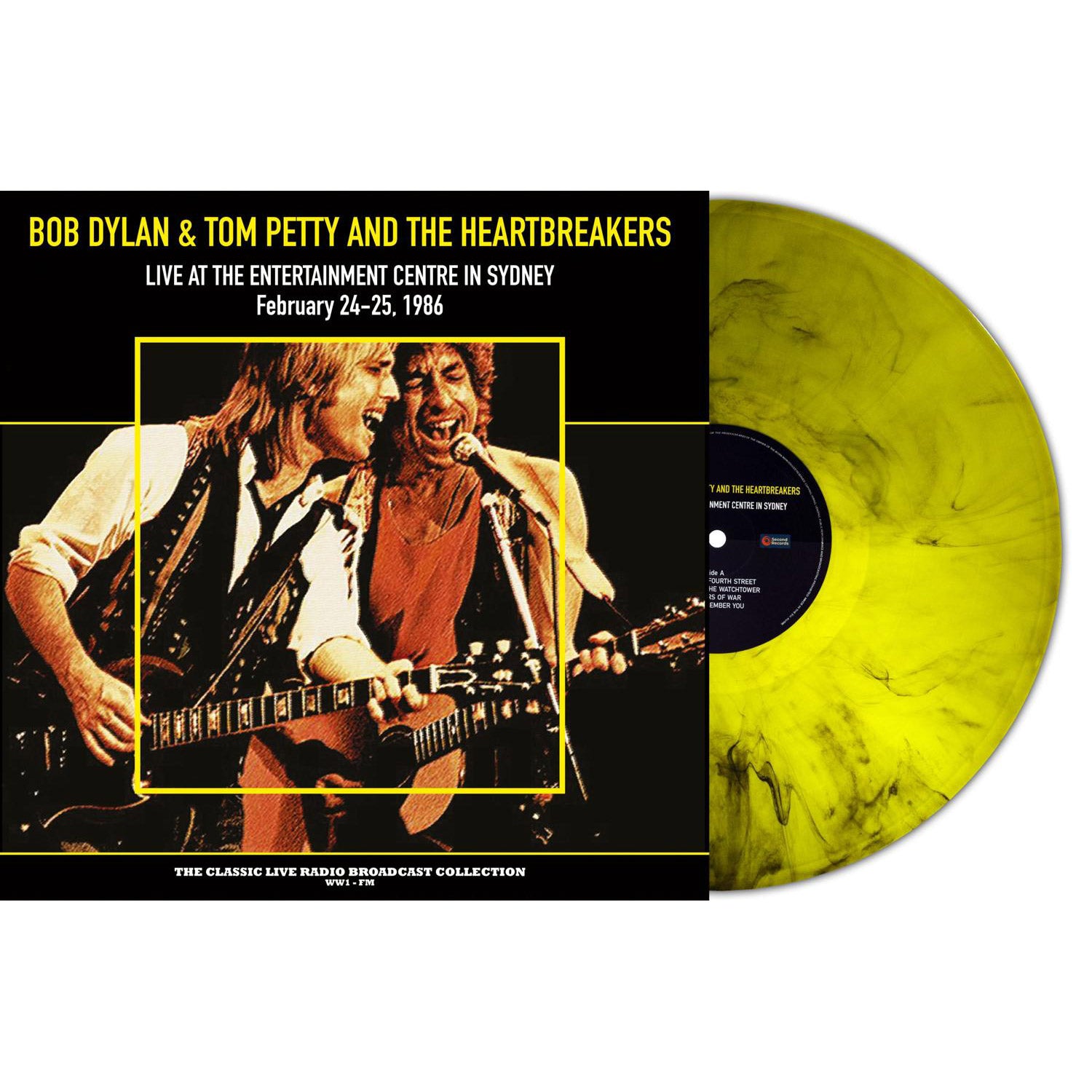 Bob Dylan & Tom Petty And The Heartbreakers – Live In Sydney 1986 (Olive Marble Vinyl)