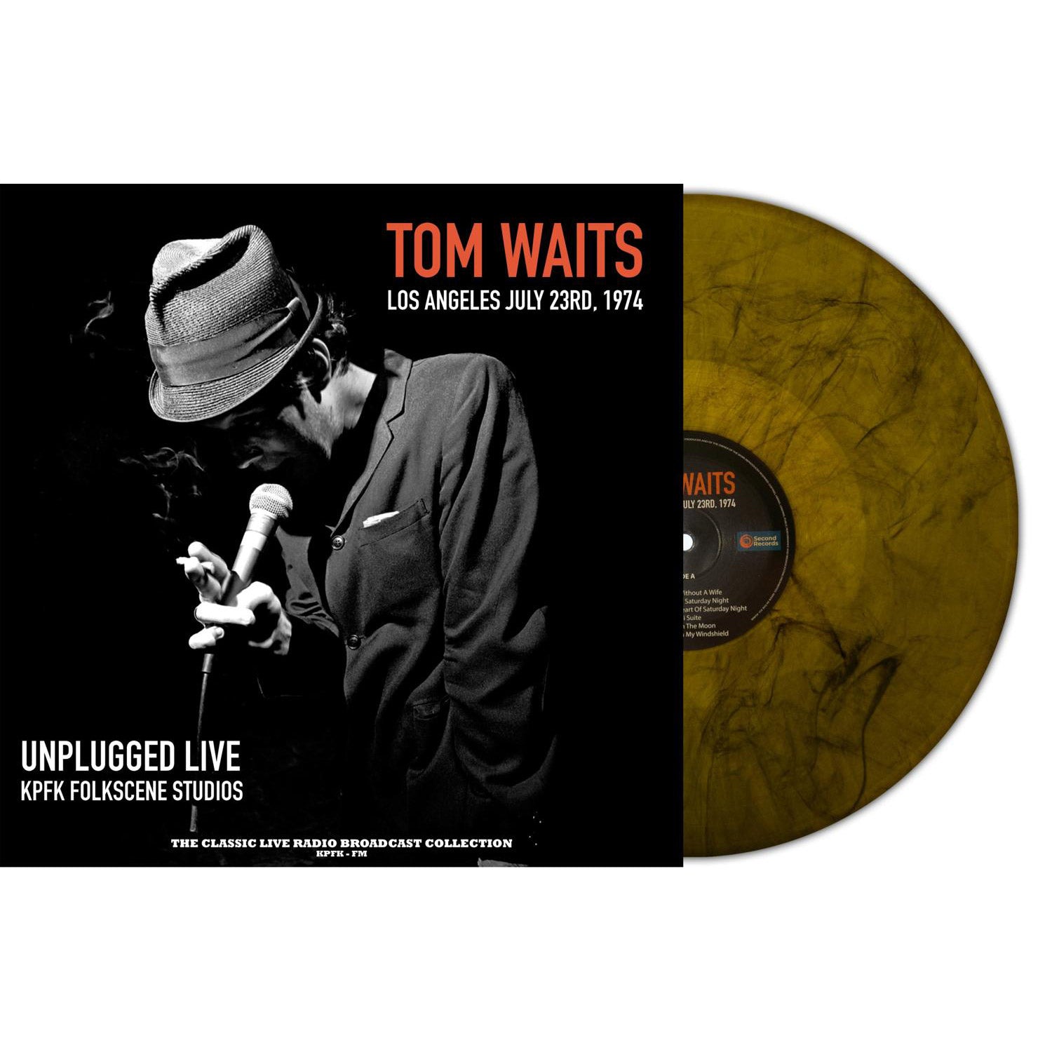 Tom Waits – Unplugged Live At Folkscene Studios (Orange Marble Vinyl)
