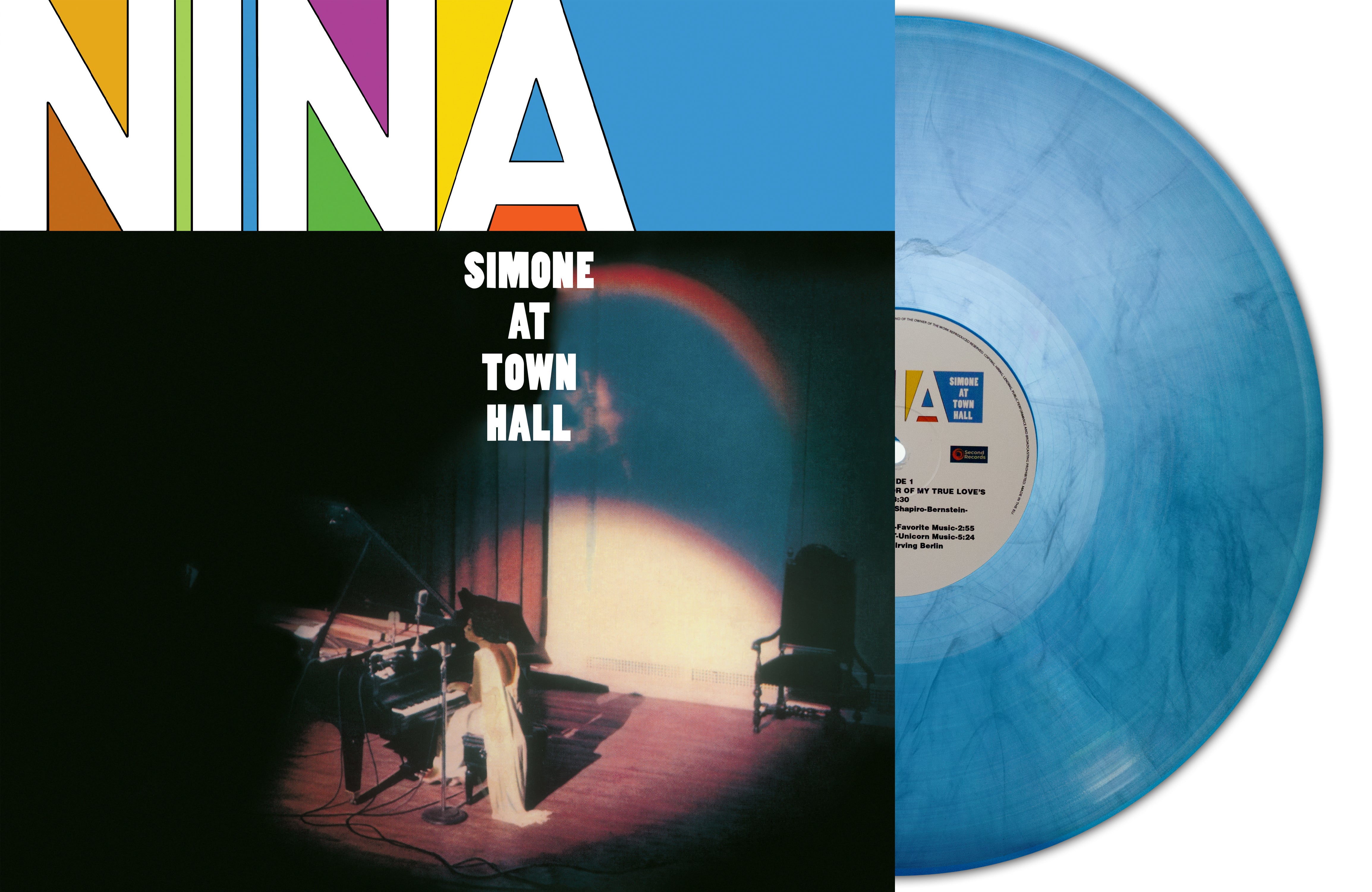 Nina Simone – At Town Hall (Blue Marble Vinyl)