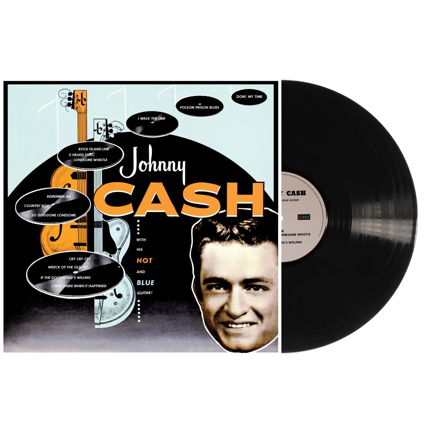 Johnny Cash – With His Hot And Blue Guitar (Black Vinyl)