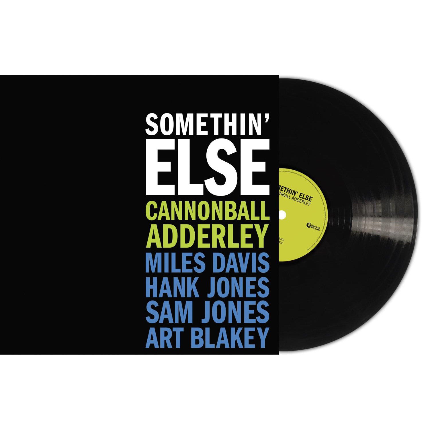 Cannonball Adderley – Somethin’ Else (Black Vinyl)