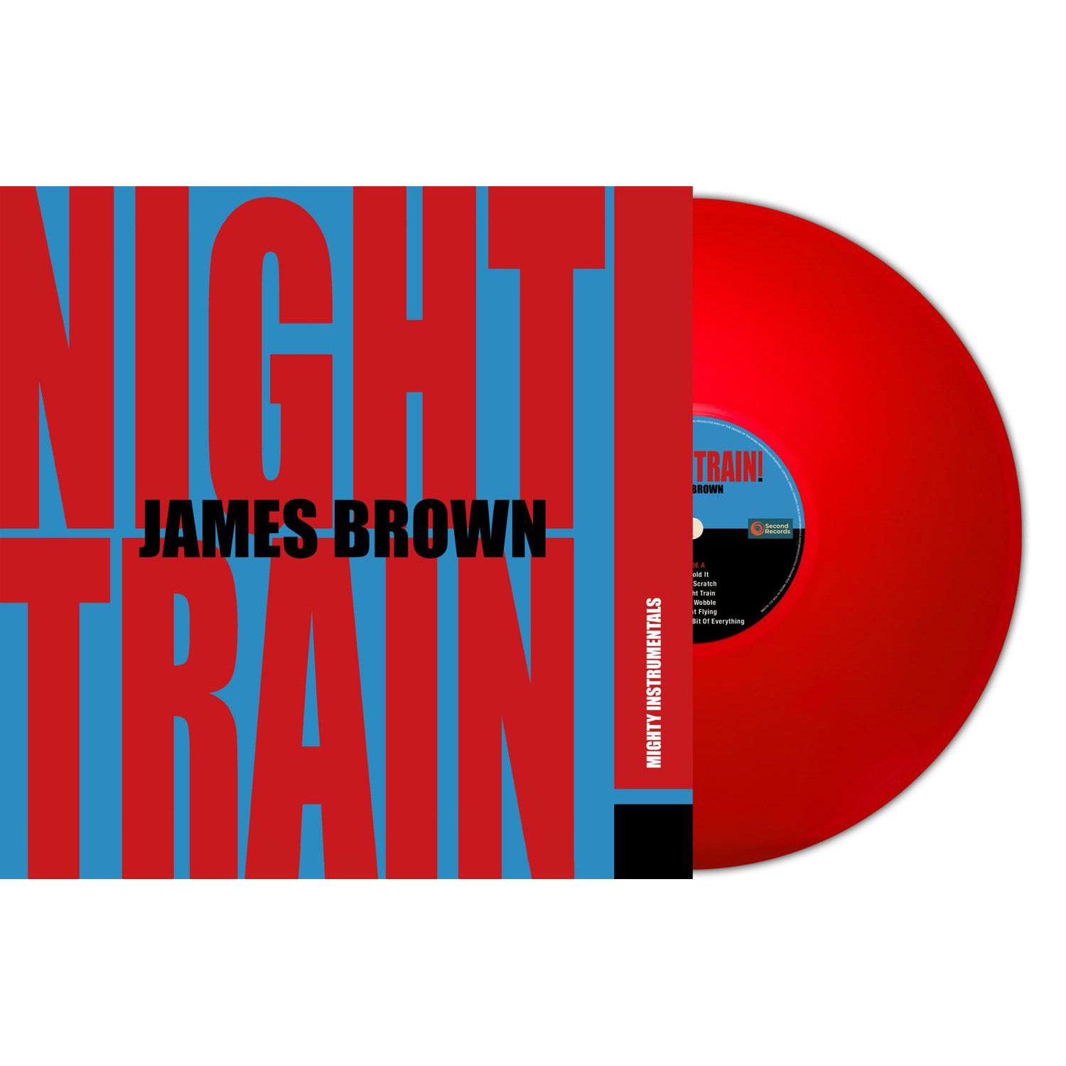 James Brown – Night Train! (Mighty Instrumentals) (Red Vinyl)