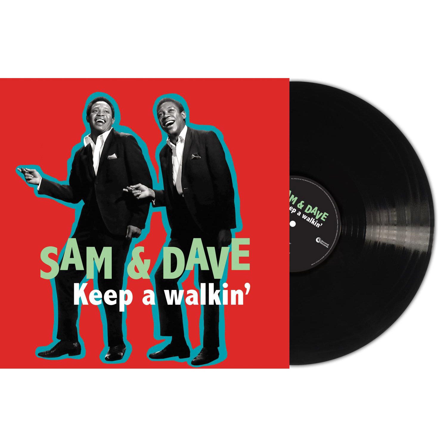 Sam & Dave – Keep A Walkin’ (Black Vinyl)