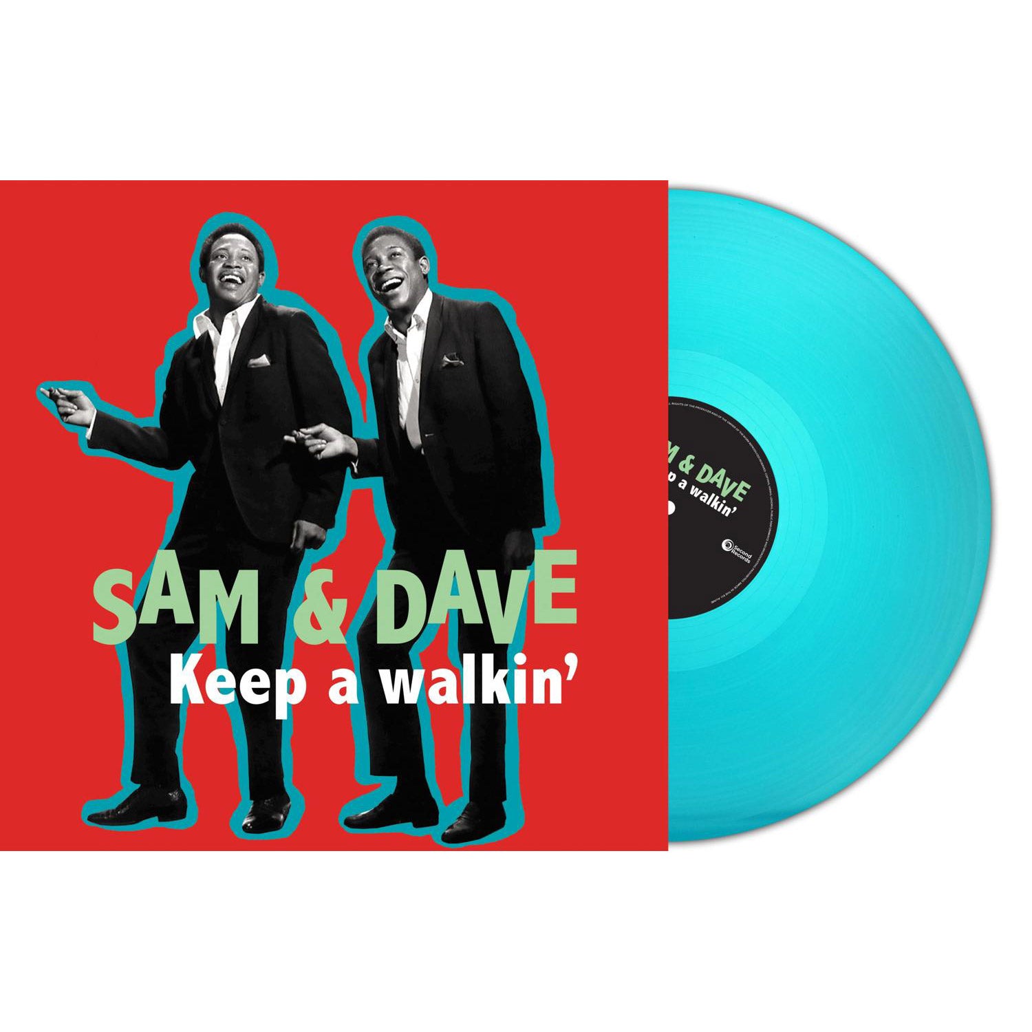 Sam & Dave – Keep A Walkin’ (Turquoise Vinyl)