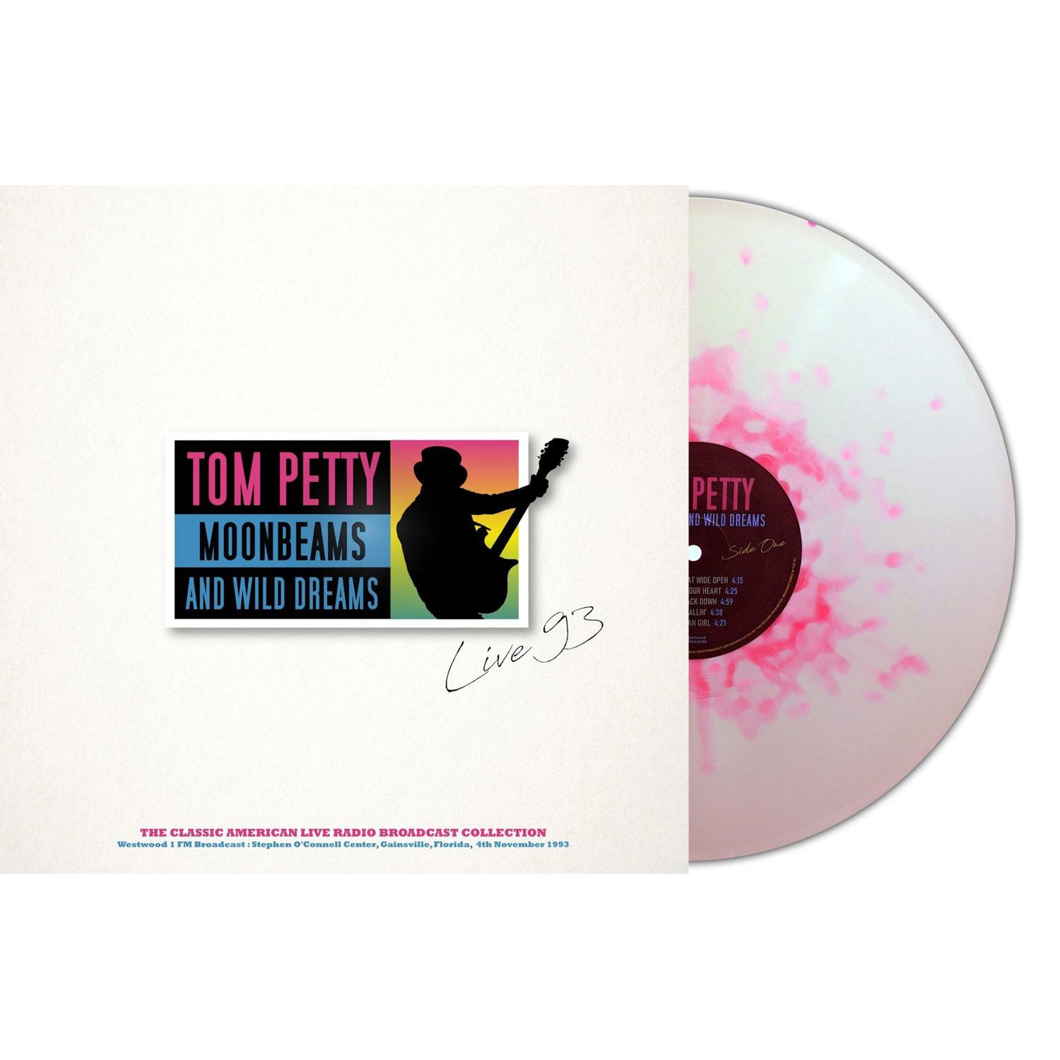 Tom Petty – Moonbeams And Wild Dreams Live 1993 (White/Pink Splatter Vinyl)