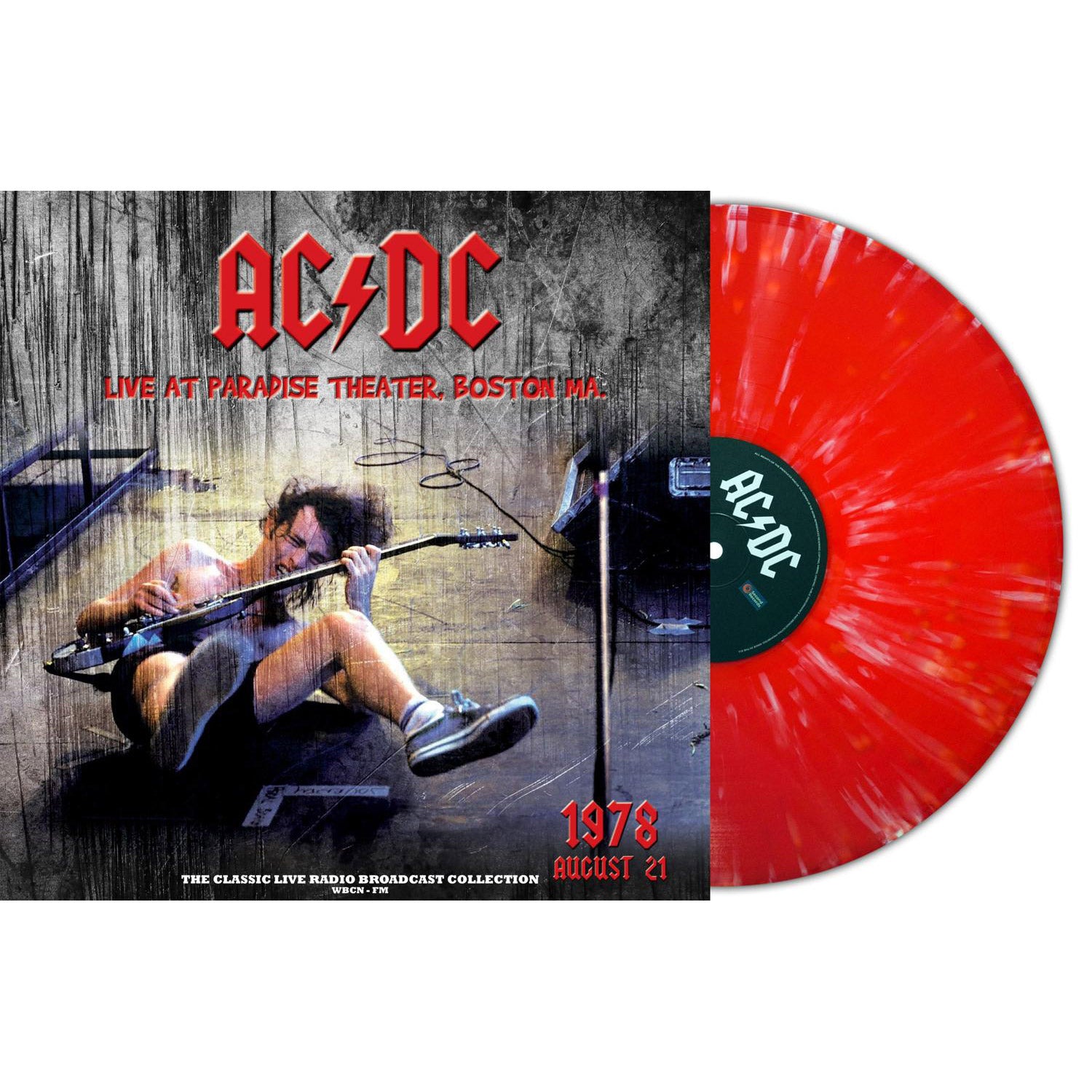AC/DC – Live at Paradise Theater, Boston 1978 (Red/White Splatter Vinyl)