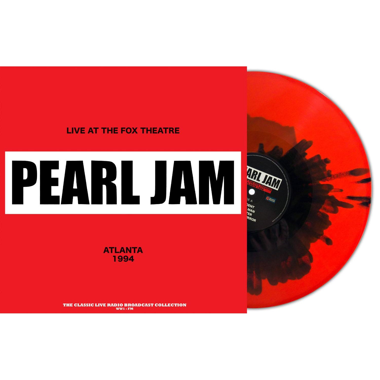 Pearl Jam – Live At The Fox Theatre 1994 (Red/Black Splatter Vinyl)