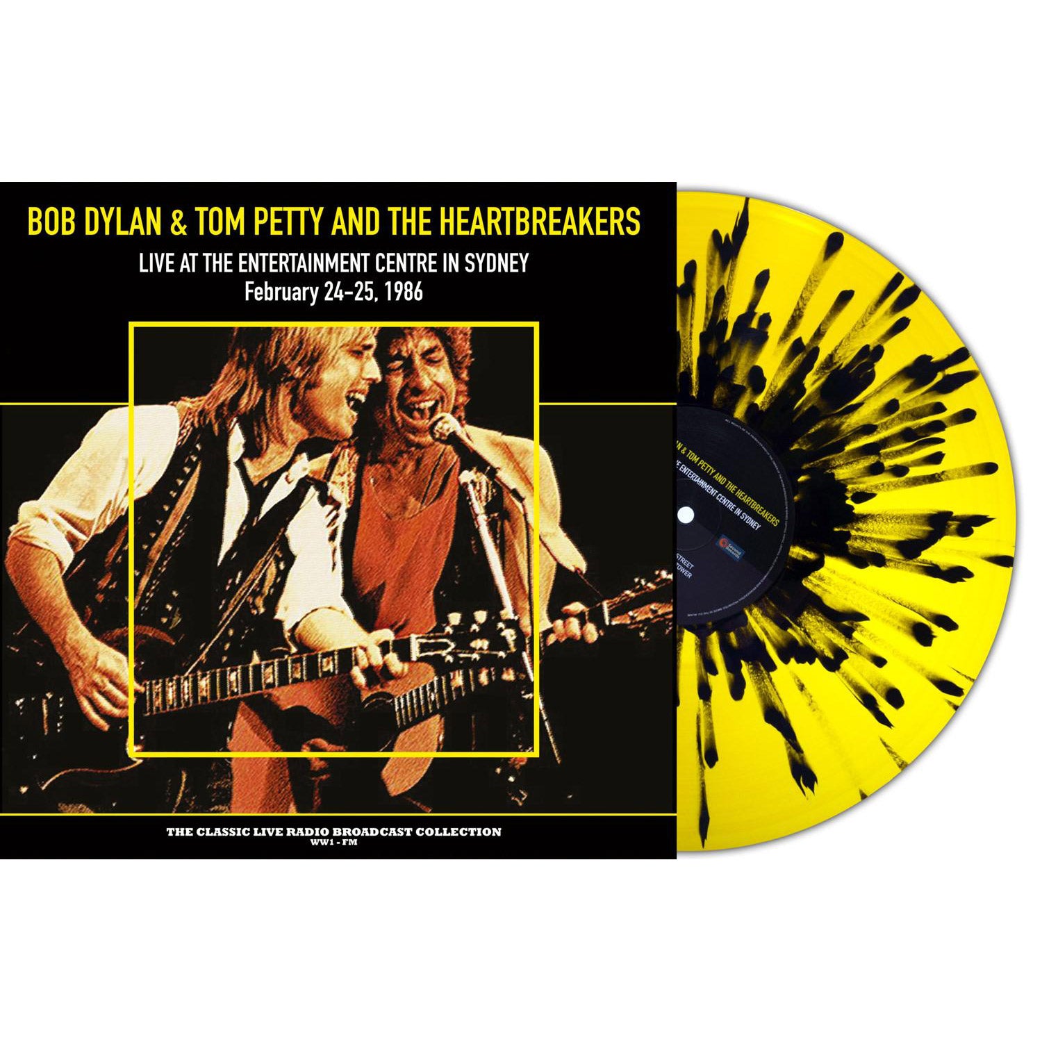 Bob Dylan & Tom Petty And The Heartbreakers – Live In Sydney 1986 (Orange/Black Splatter Vinyl)