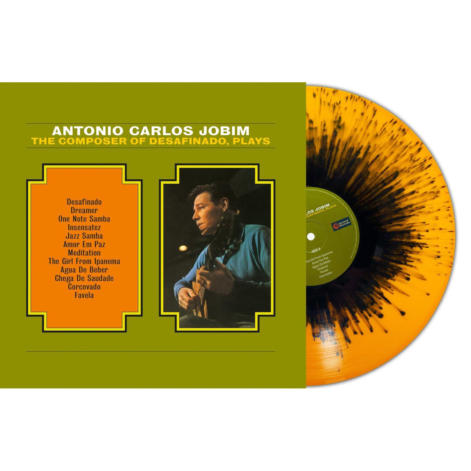 Antonio Carlos Jobim – The Composer Of Desafinado, Plays (Orange/Black Splatter Vinyl)