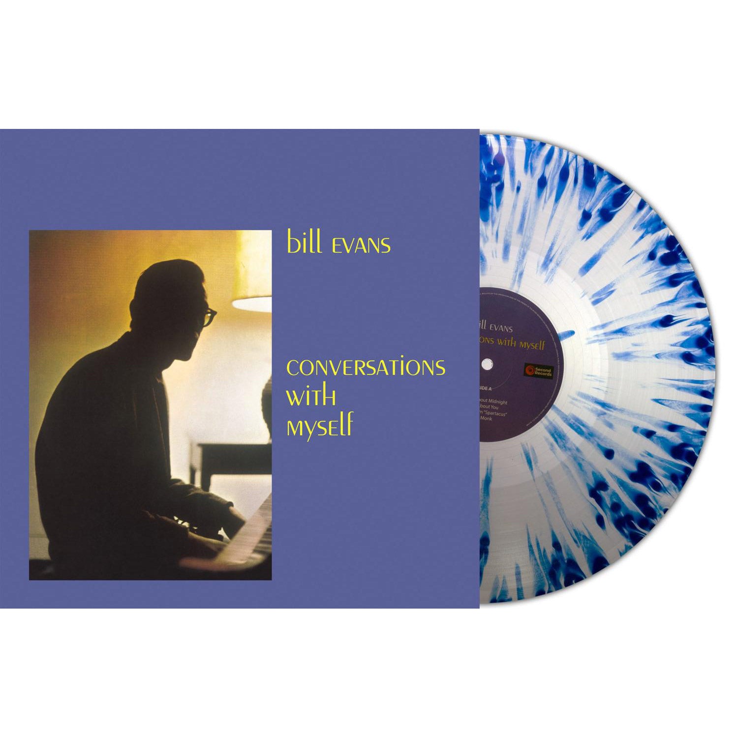 Bill Evans – Conversations With Myself (Clear/Blue Splatter Vinyl)